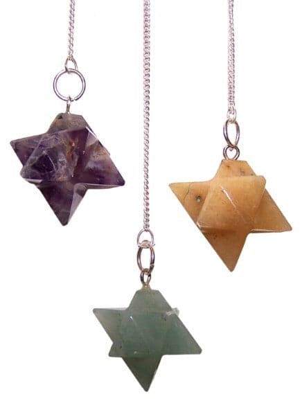 Merkaba (star) Pendulum - (asst) - best price from Maltashopper.com SPECMP-04