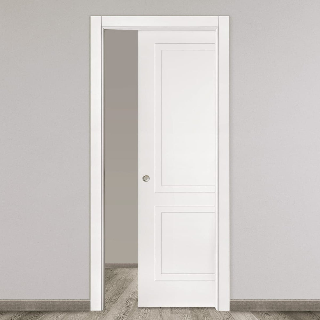 SEDNA SLIDING DOOR INSIDE WALL 210 X 80 WHITE LACQUERED - best price from Maltashopper.com BR450001898