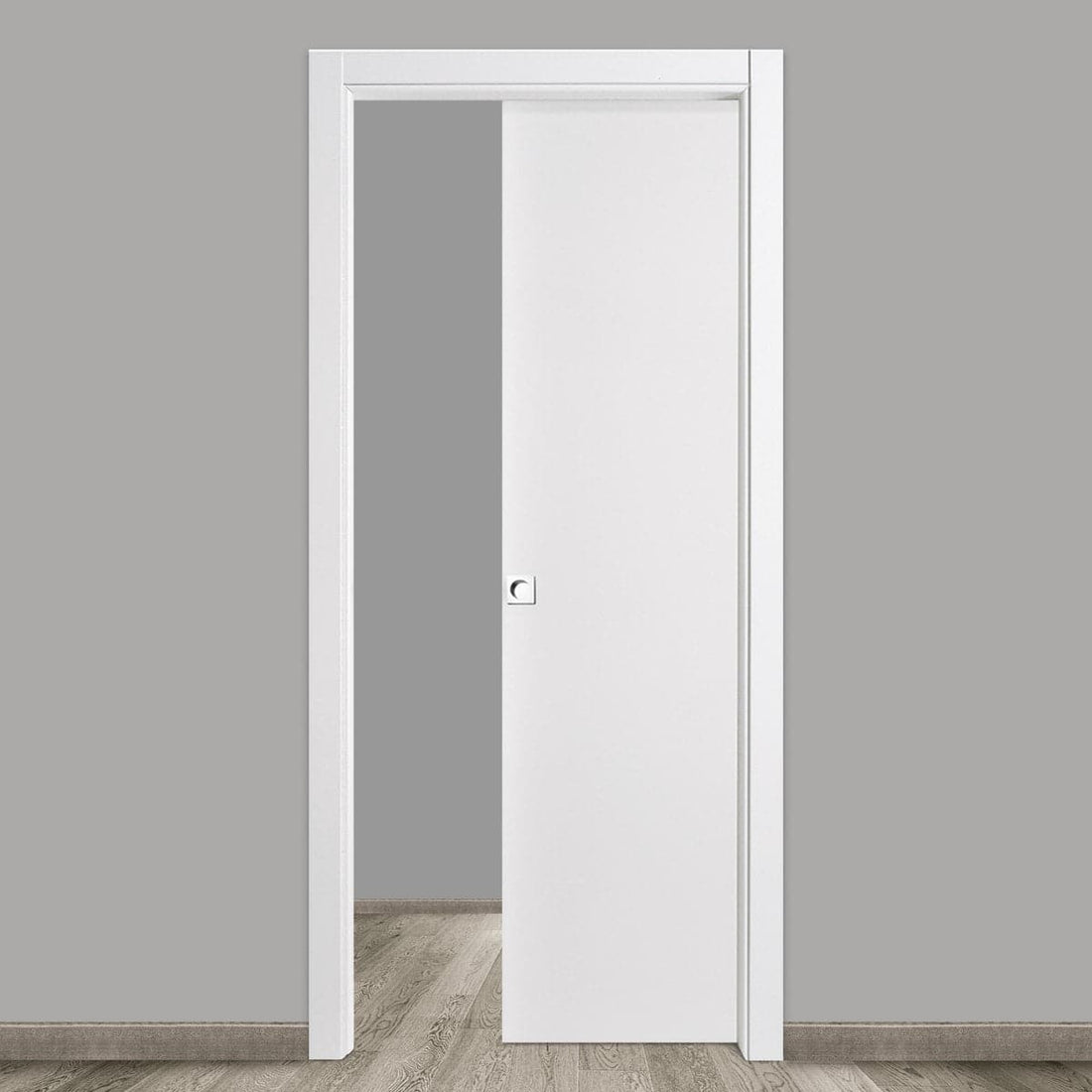 VEGA SLIDING DOOR INSIDE WALL 210 X 60 WHITE LACQUERED - best price from Maltashopper.com BR450001927