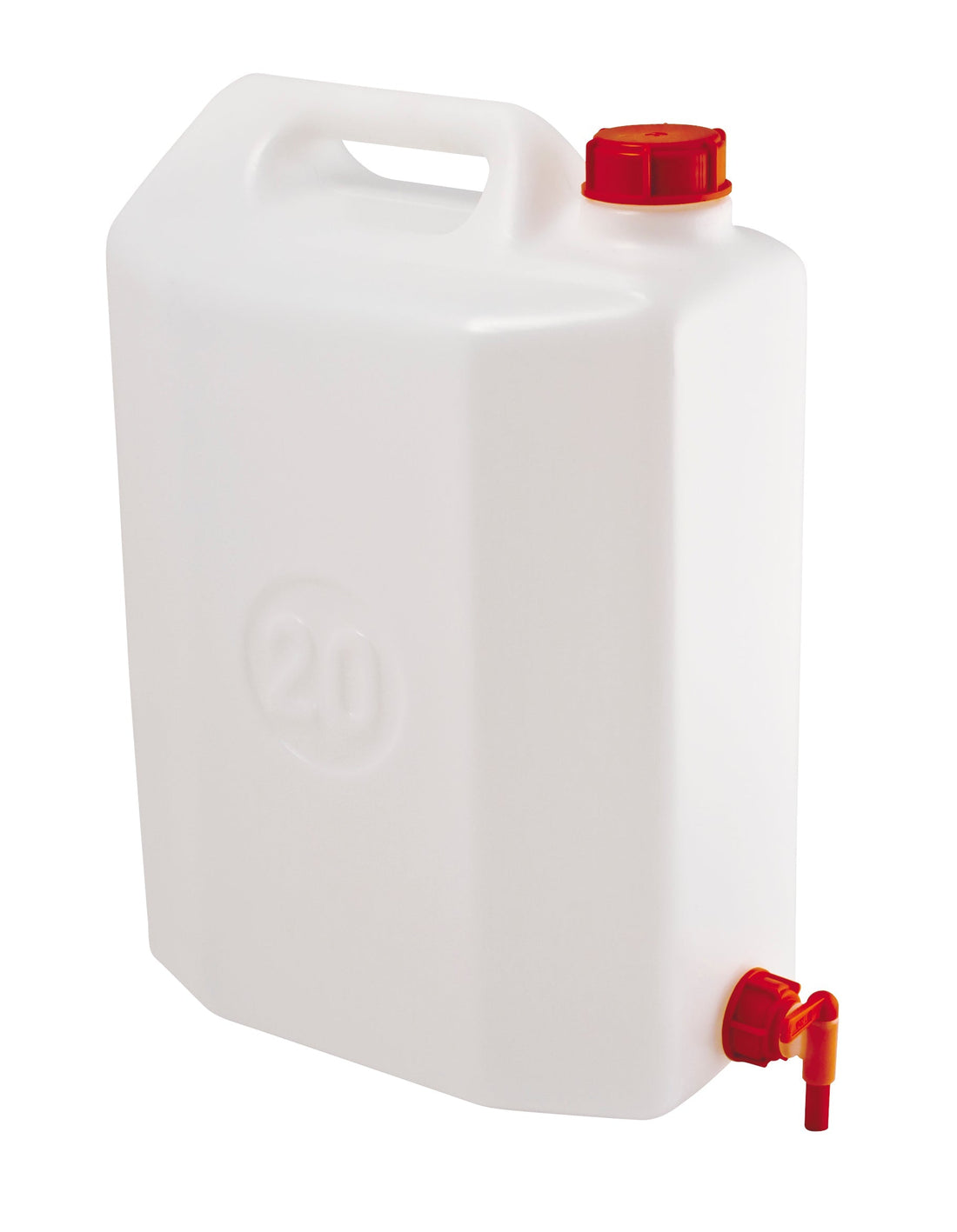 20LT PLASTIC JERRY CAN WITH TAP