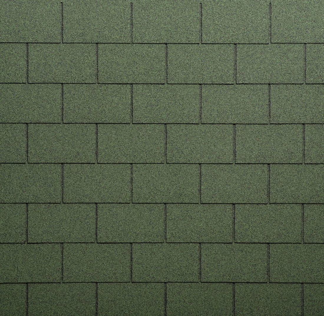 34X100 GREEN RECT CANADIAN ROOF TILE MQ2.32 - best price from Maltashopper.com BR450450071