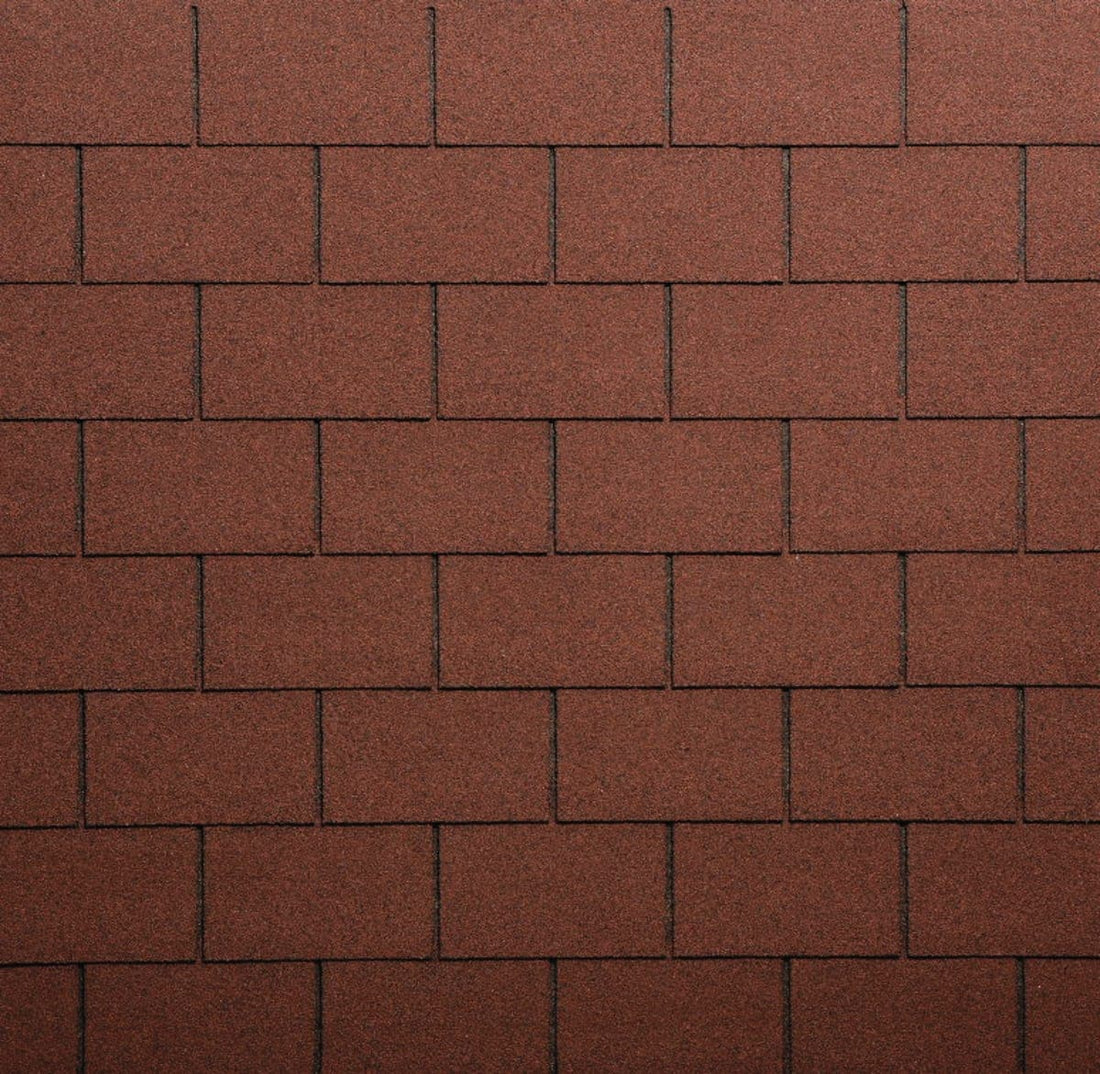 CANADIAN ROOF TILE RECT 34X100 RED MQ2.32 - best price from Maltashopper.com BR450450070