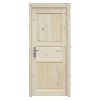 ACUL SOLID REVERSIBLE DOOR 90X210 PINE FSC - best price from Maltashopper.com BR450001854