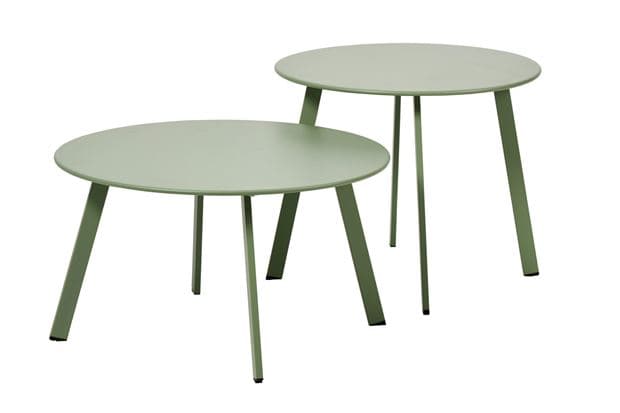 NURIO Green lounge table H 40 cm - Ø 70 cm - best price from Maltashopper.com CS629034
