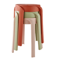 KARLUS Beige stool - best price from Maltashopper.com CS687344