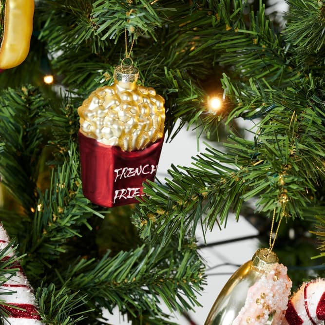 Casa FRIES Red Christmas decoration H 9 x W 6.5 x L 6.5 cm