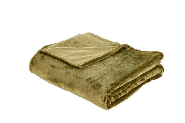 Casa FLANNEL Green plaid, W 200 x L 240 cm