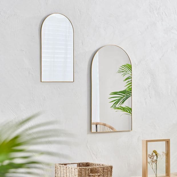 ARCHY Mirror mirror H 45 x W 25 x D 0.8 cm - best price from Maltashopper.com CS666302