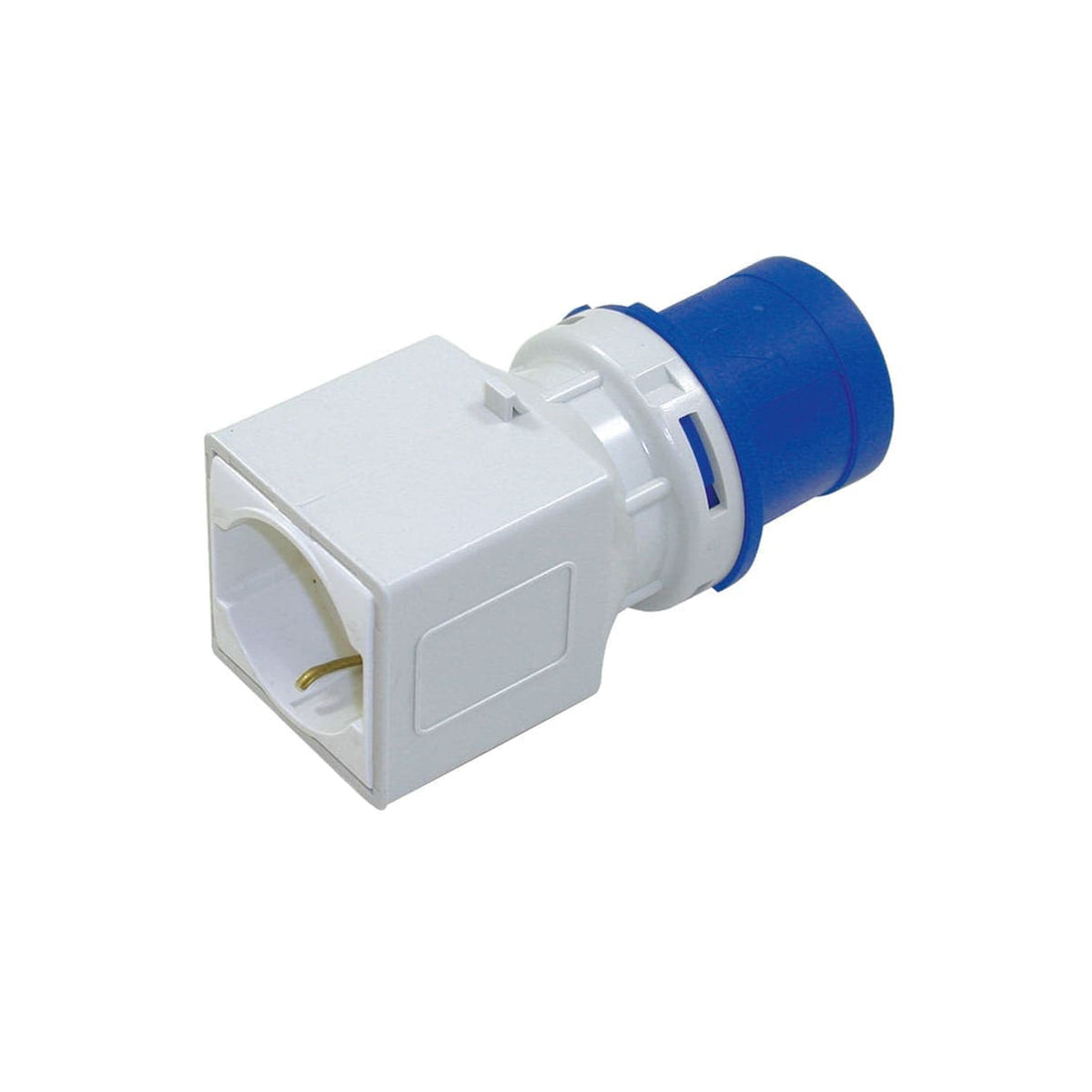 Industrial adapter plug 2P+E 16A 200-250V 6h Italian/German 2P+E 16A two-pin socket
