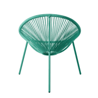 ACAPULCO Turquoise lounge chairH 82 x W 75 x D 69 cm - best price from Maltashopper.com CS678818