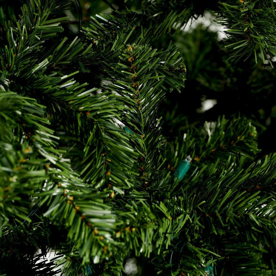 Casa LIGHT Christmas tree with green LED lights, H 185 cm - Ø 115 cm