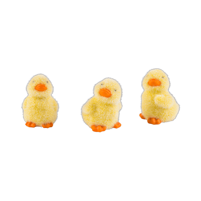 FLOCK Yellow chicken, 3 shapes - best price from Maltashopper.com CS627459-YELLOW