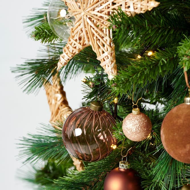 Casa GUSH Brown Christmas ballØ 8 cm