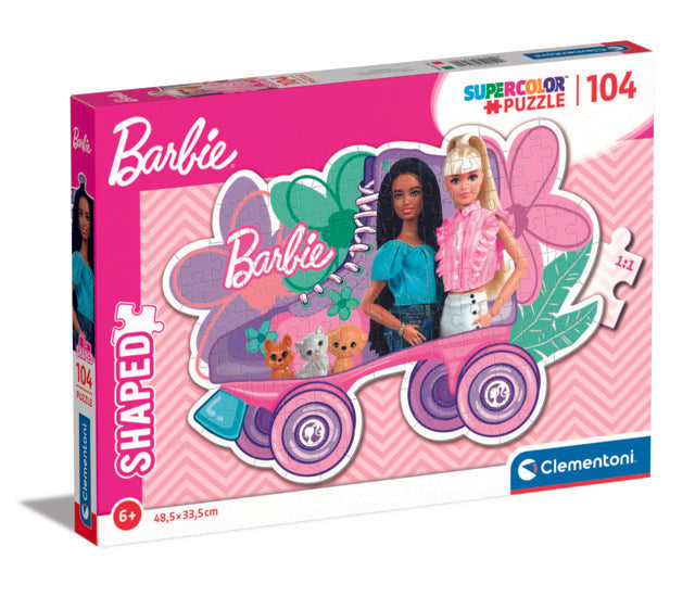 104 Piece Shaped Puzzle Barbie