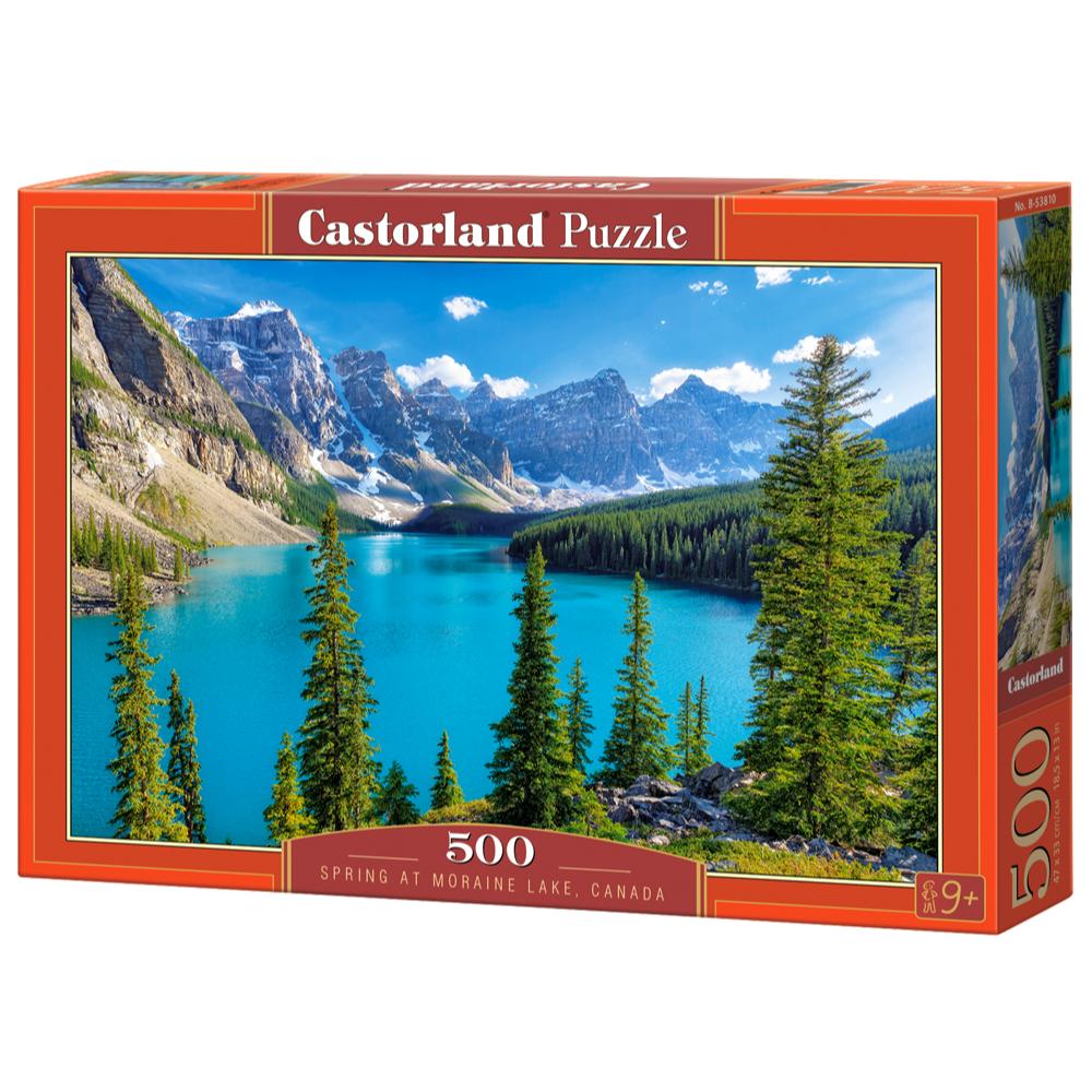 Puzzle 500 Pezzi - Spring at Moraine Lake, Canada