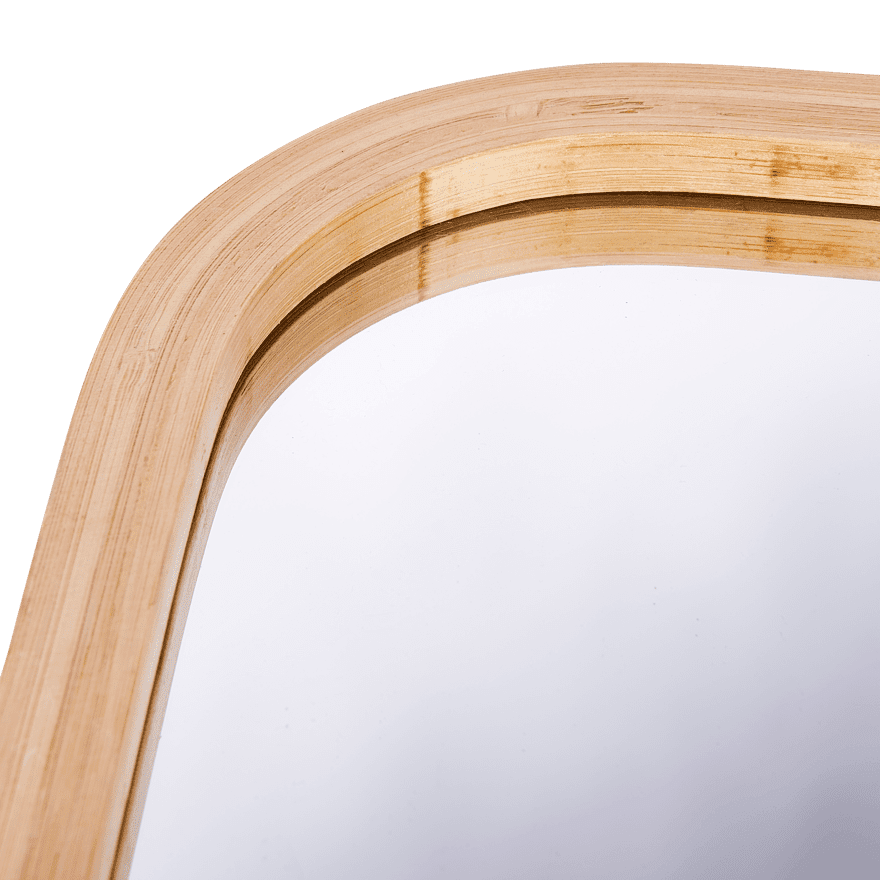 Casa KYOTO Natural mirror, W 33,5 x L 54,5 x D 1,5 cm