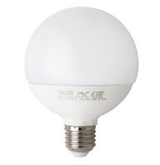 LEDARE LED bulb E27 1000 lumen, dimmable/globe opal white, 95 mm