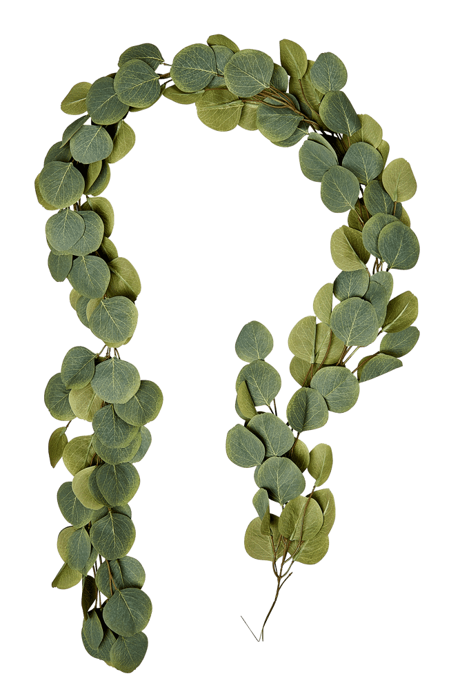 Casa EUCALYPTUS Green leaf garland H 5 x W 15 x L 180 cm