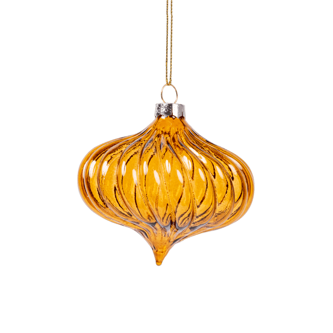 Casa LAU Brown Christmas bauble, Ø 8 cm