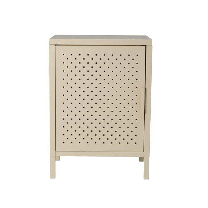 Casa LASSE Sand bedside table, H 57 x W 40 x D 35 cm