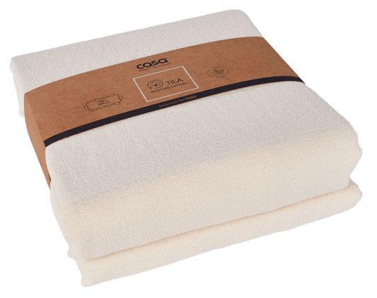 TILA Antique white tablecloth - best price from Maltashopper.com CS685195