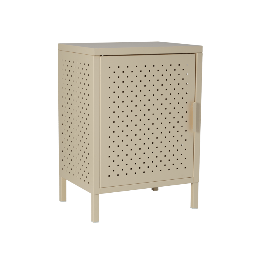 Casa LASSE Sand bedside table, H 57 x W 40 x D 35 cm