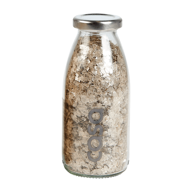 Casa FLAKES Silver deco to scatter, H 13 cm - Ø 5 cm