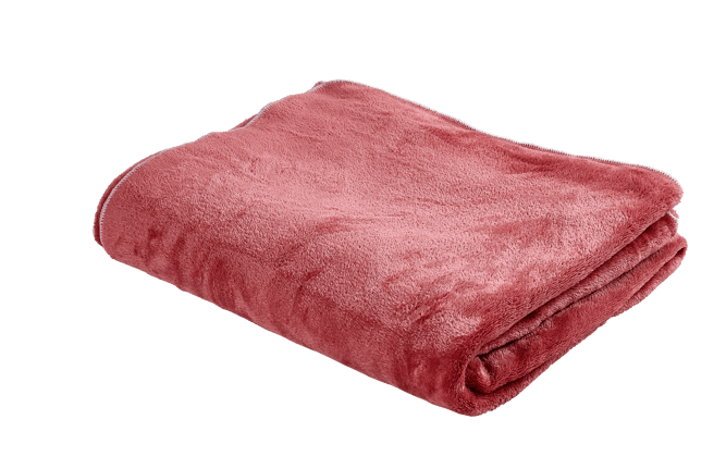 Casa ELODIE Dark pink plaid