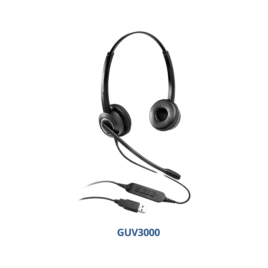 GUV3000 USB Headsets - best price from Maltashopper.com GUV3000