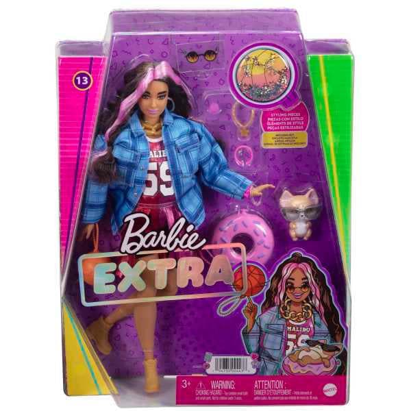 Barbie Extra Black Hair Pink