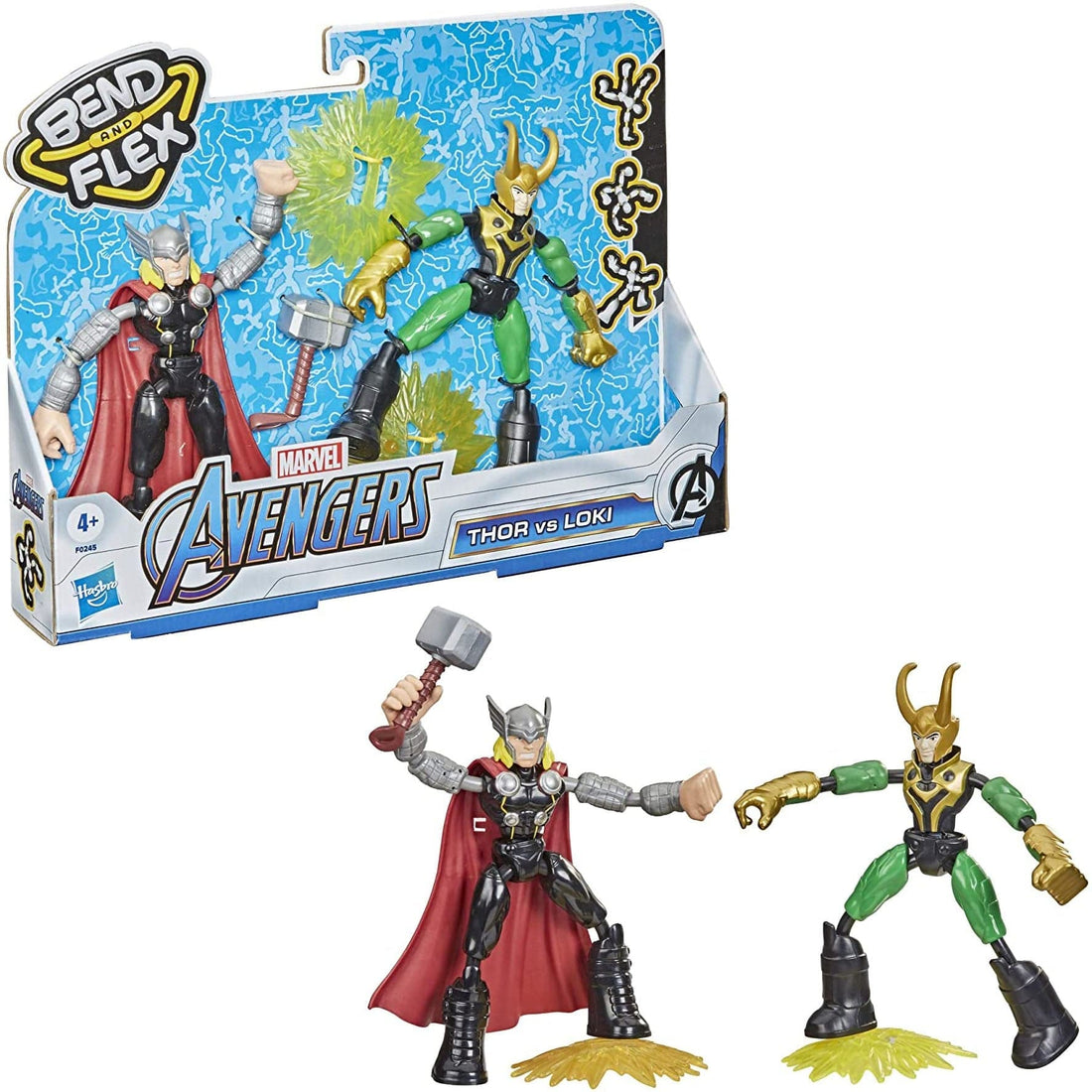 Avengers Bend And Flex: Thor Vs Loki