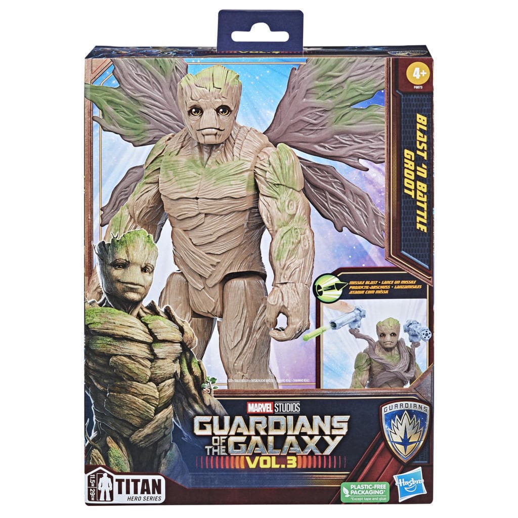 Ggm Groot In Battle With Accessories