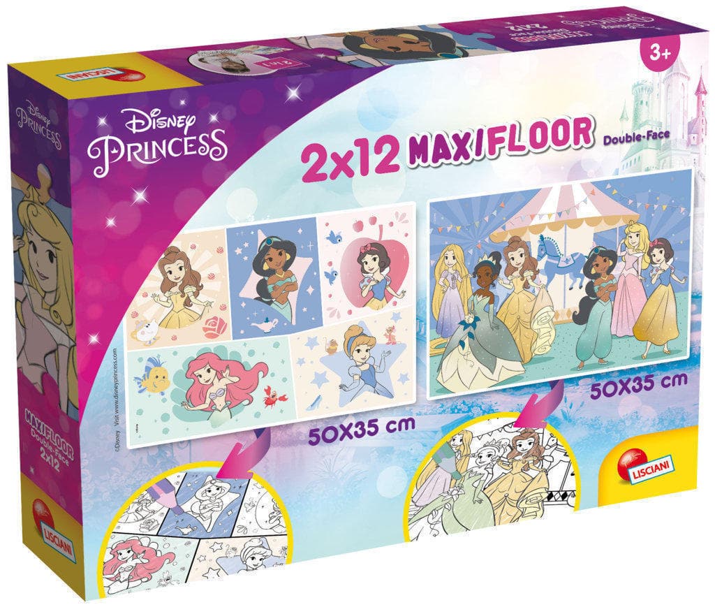 Disney Puzzle Maxifloor 2 X 12 Princess
