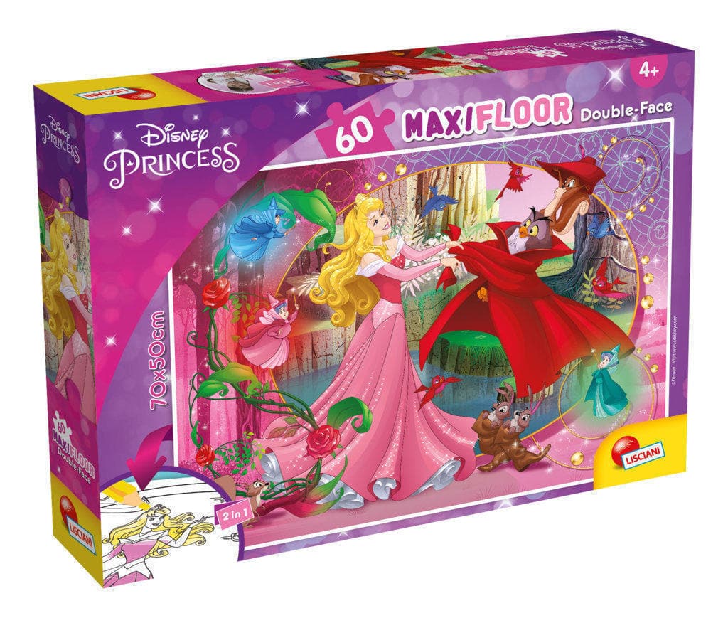 Disney Puzzle Df Maxi Floor 60 Aurora Sleeping Beauty