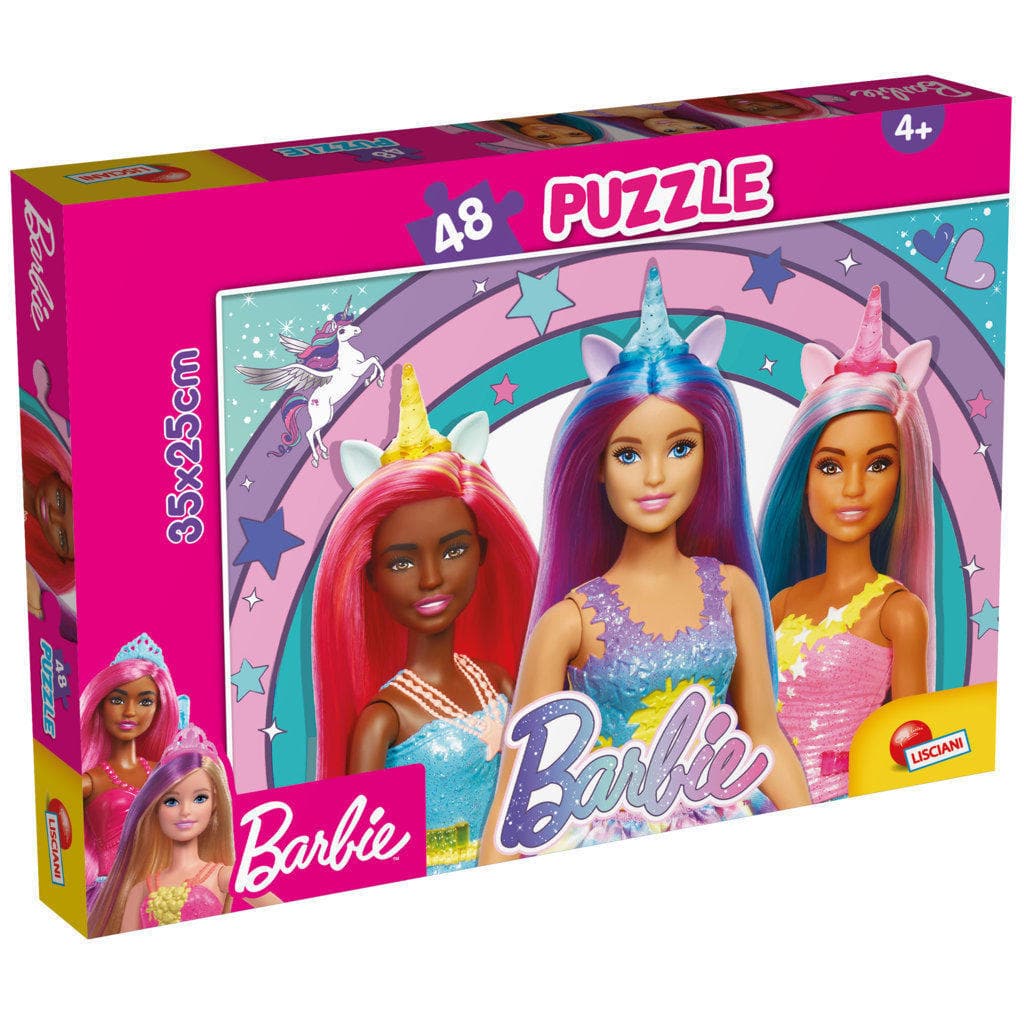 Barbie Puzzle M Plus 48 Magic Unicorn