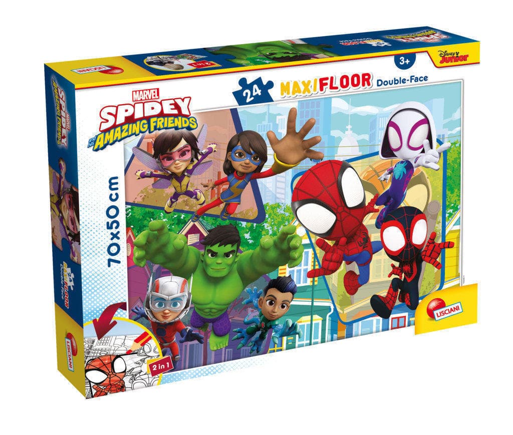 Marvel Puzzle Df Maxi Floor 24 Spidey