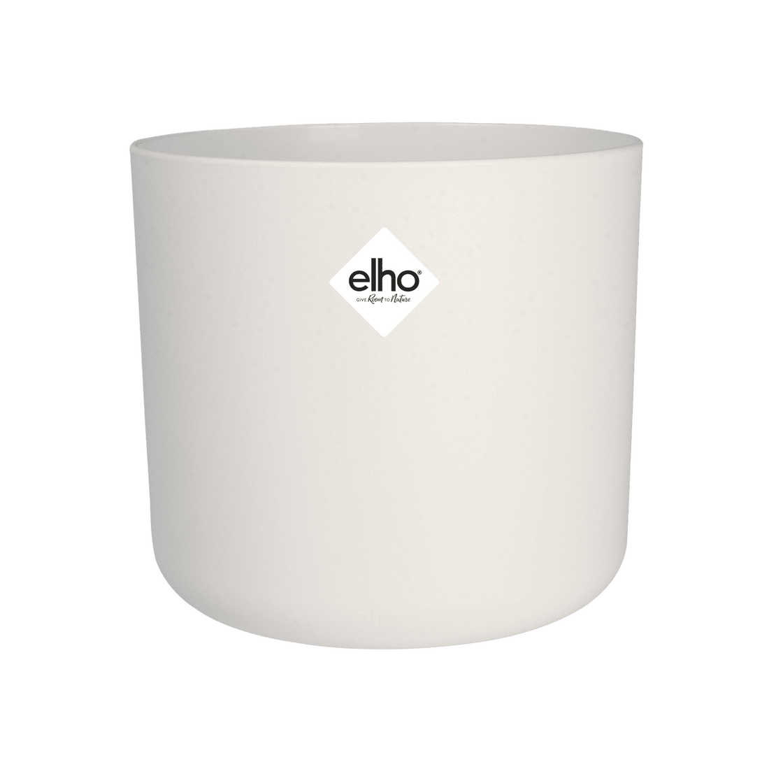 B.for Soft Round ELHO pot cover DIAM 35 H32,3 CM WHITE