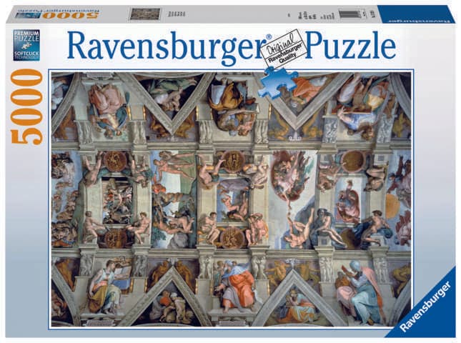 5000 Piece Puzzle Sistine Chapel