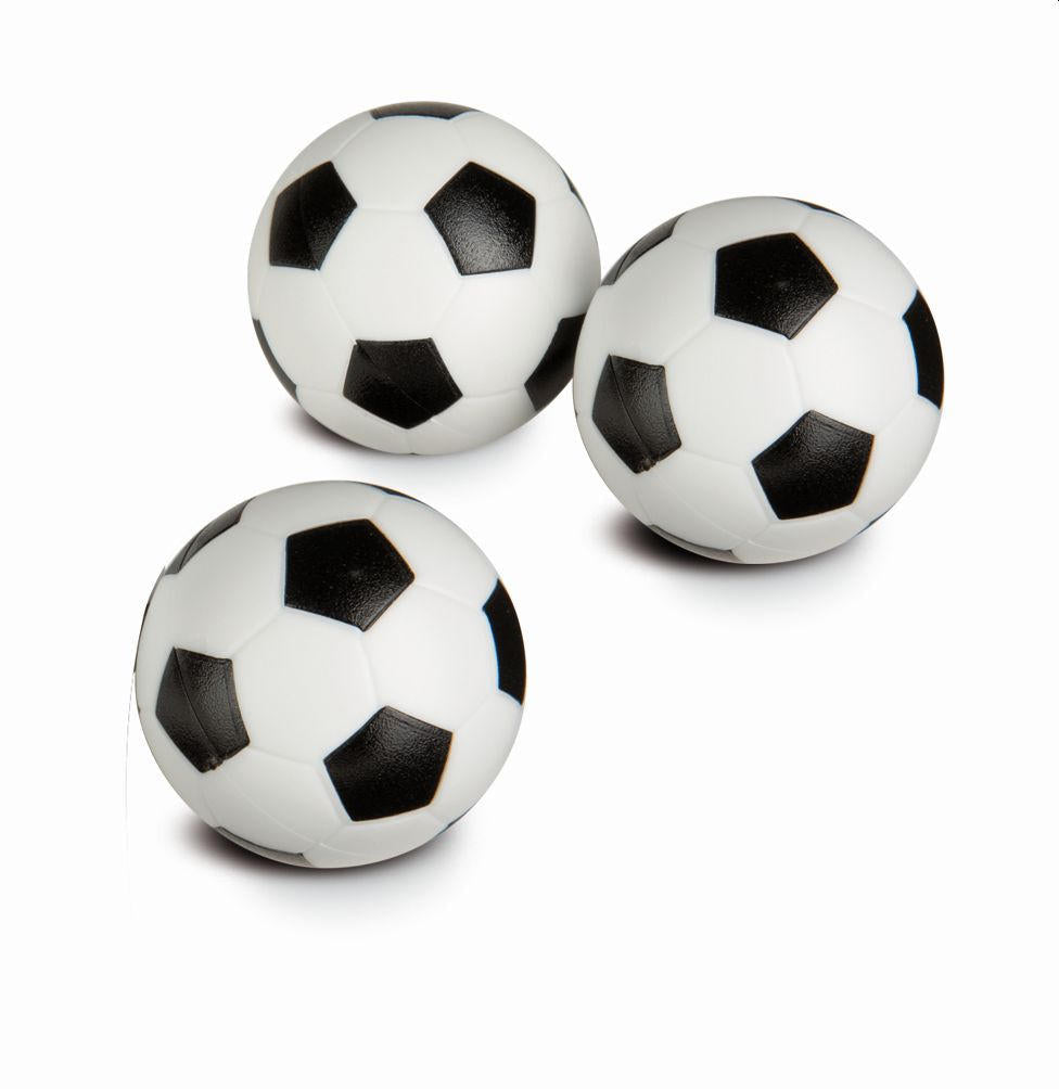 3 plastic balls diam. 34 mm