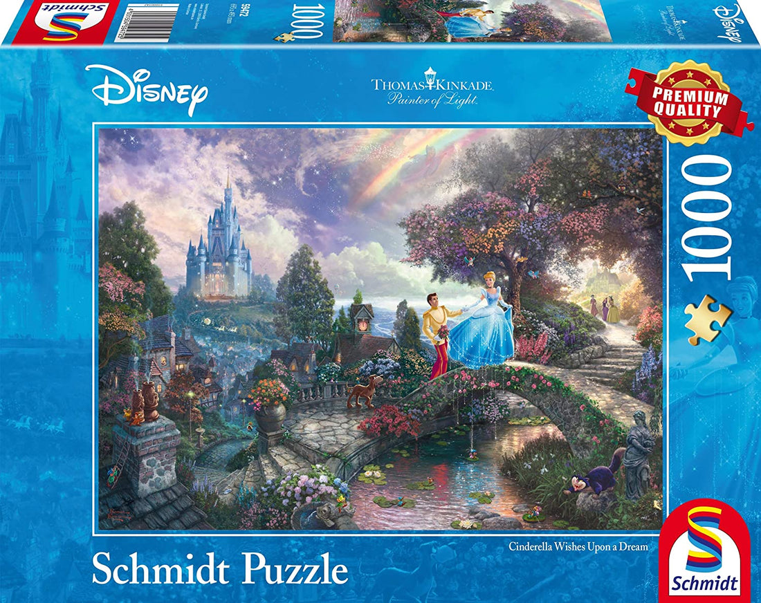 1000 Piece Puzzle Thomas Kinkade: Cinderella