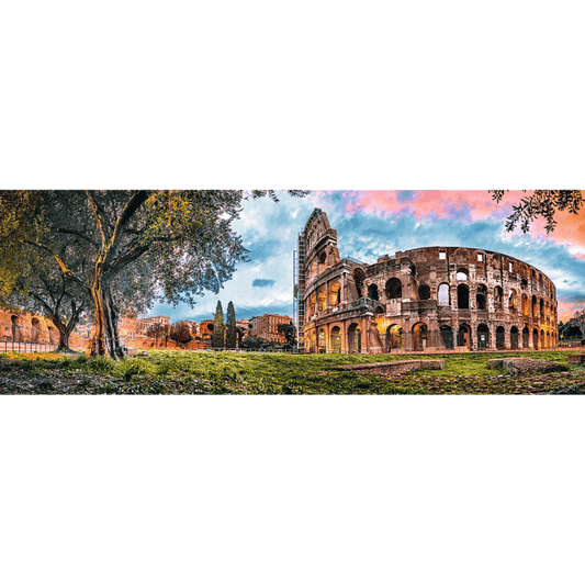 Toys 1000 Piece Panorama Puzzle - Colosseum at Dawn
