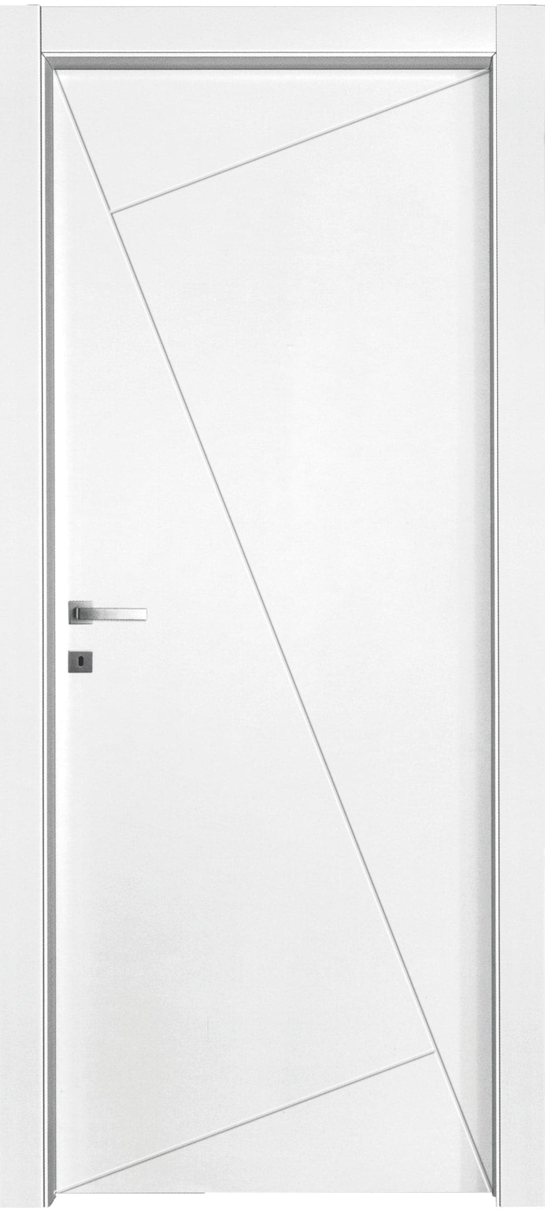TETRIS DOOR 80 X 210 REVERSIBLE WHITE LACQUERED