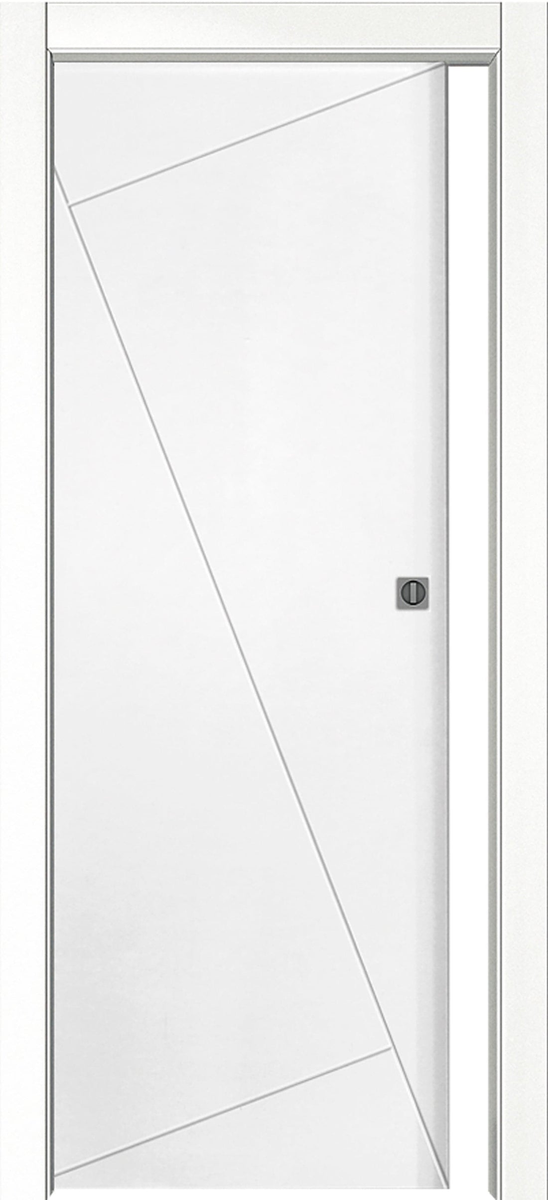 TETRIS SLIDING DOOR 70 X 210 WHITE LACQUERED - best price from Maltashopper.com BR450002376