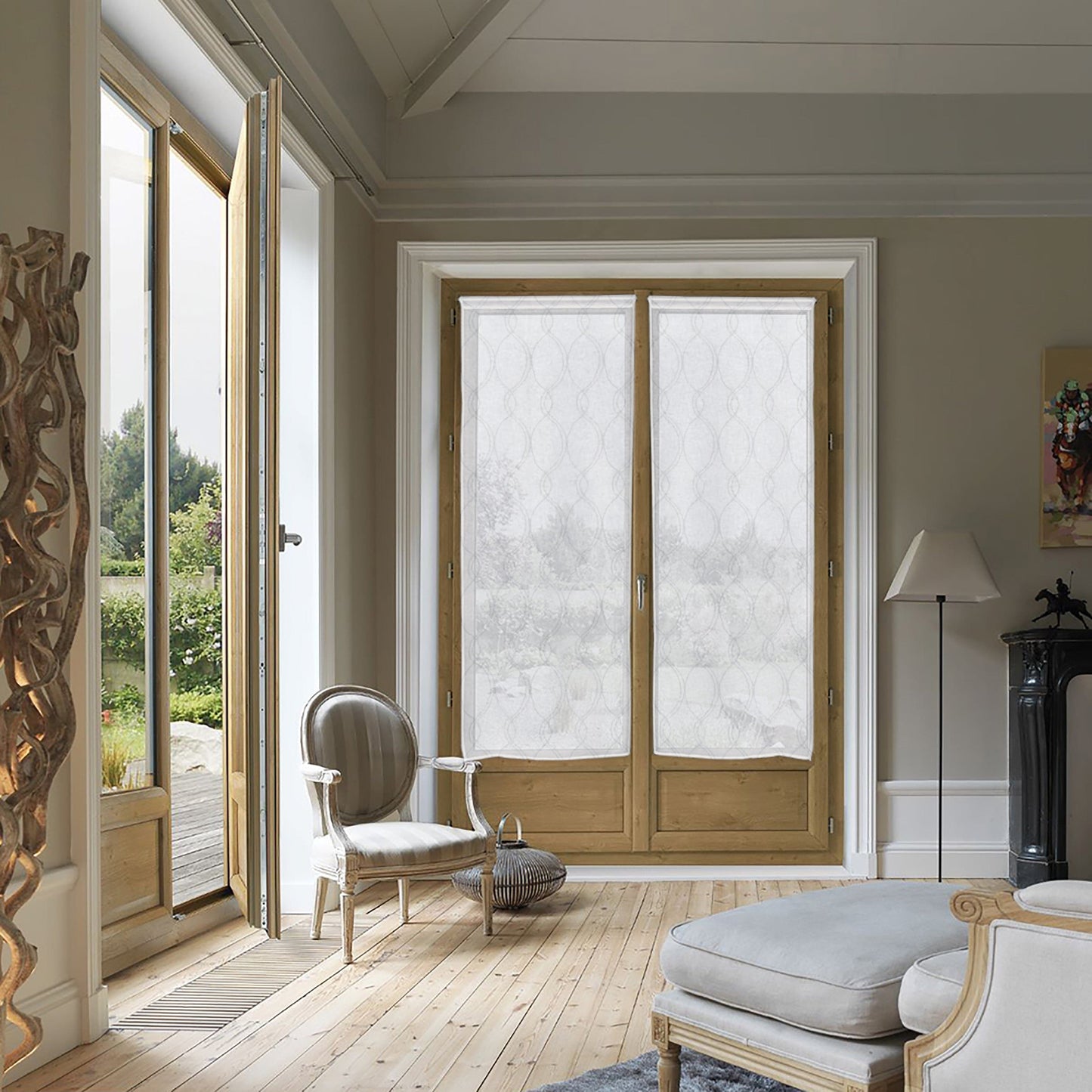 Bricocenter VOLUTES CURTAIN WHITE 60X240 CM