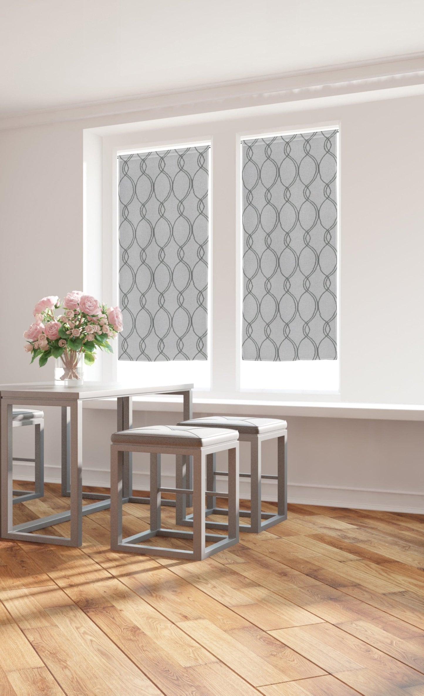 Bricocenter VOLUTES CURTAIN GREY 60X150 CM