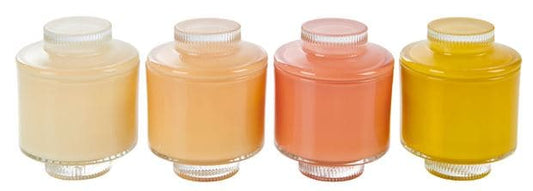 TOWER CANDLE IN GLASS 4COL - best price from Maltashopper.com CS671643