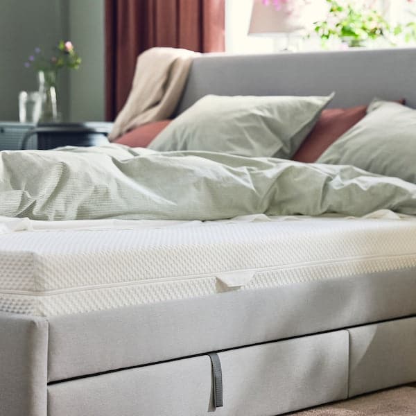 ÅBYGDA Foam mattress firm/white 90x190 cm , 90x190 cm - best price from Maltashopper.com 50531775