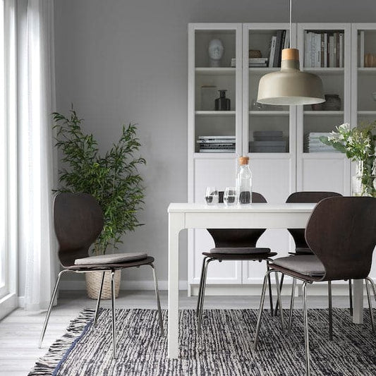 ÄLVGRÄSMAL - Chair cushion, grey, 32.6/31.3x33x3 cm , - best price from Maltashopper.com 00538114