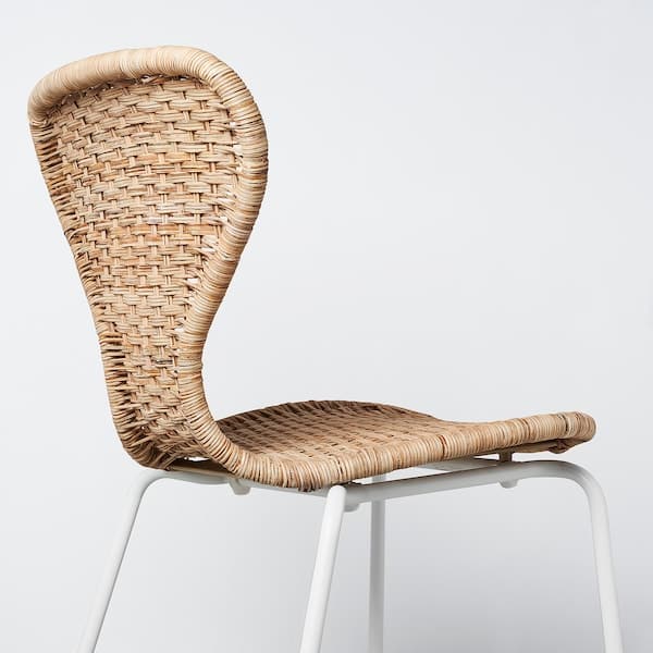 Ikea ÄLVSTA - Chair, handmade rattan/Sefast white