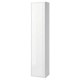 ÄNGSJÖN high cabinet with door, high-gloss white, 40x35x195 cm
